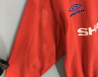 Vintage 90s Umbro Manchester United Home Sweatshirt Xlarge