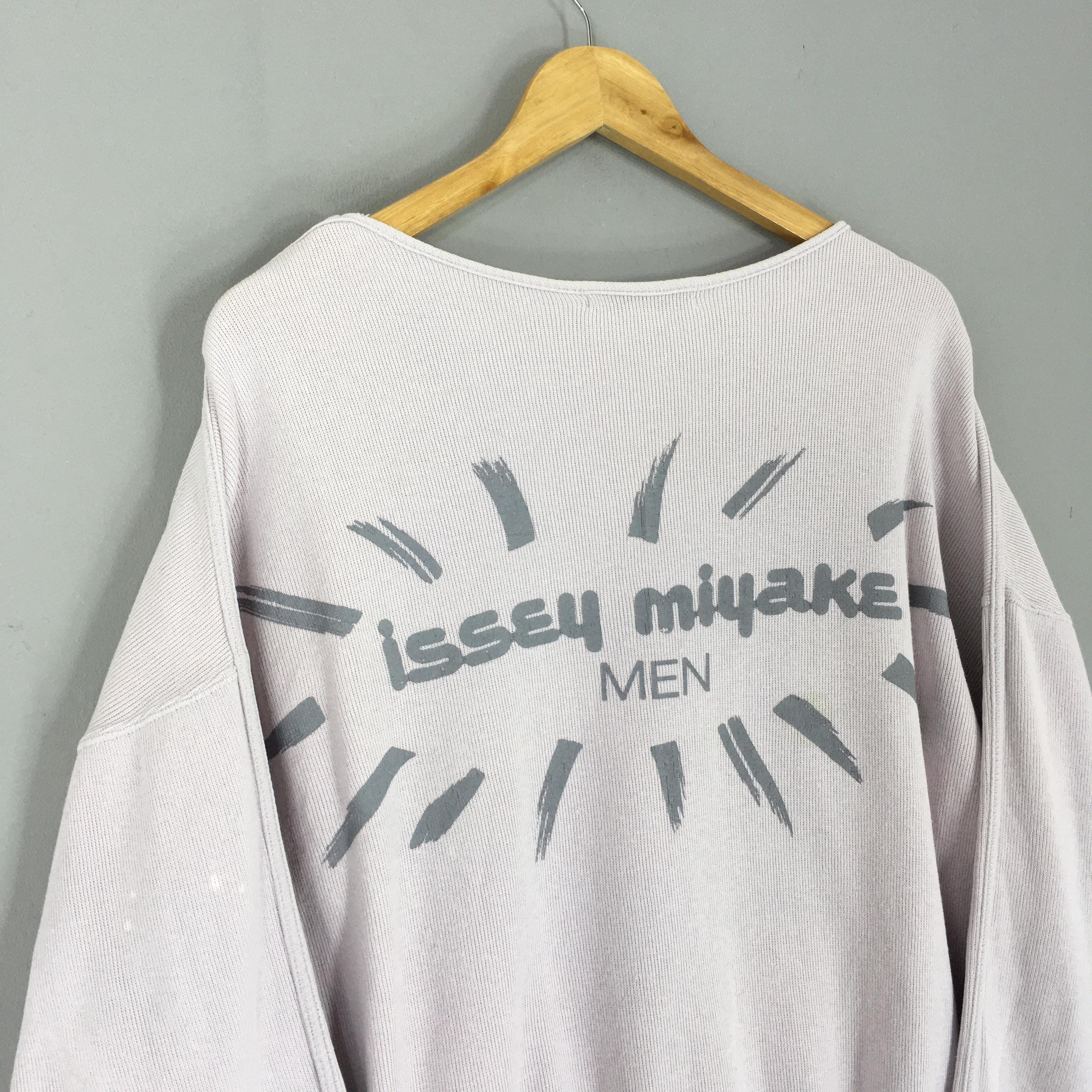 Vintage 90s Issey Miyake Men Sweatshirt Large Issey Miyake Men Vintage 90s Issey Miyake Men Sweatshirt Large Issey Miyake Men