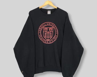 アーバンリサーチ　College Logo Sweat CORNELL Crew Sweatshirt with Large Cornell Seal