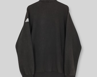 Vintage Adidas Equipment Half Zipper Sweatshirt Xlarge Adidas