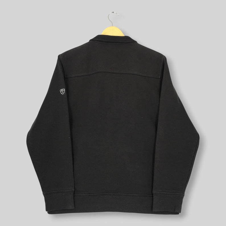 Vintage Nike Golf Half Zipper Sweatshirt Small Nike Golf Swoosh Embroidered Logo Pullover Nike Black Jumper Nike Sportswear Sweater Size S image 8