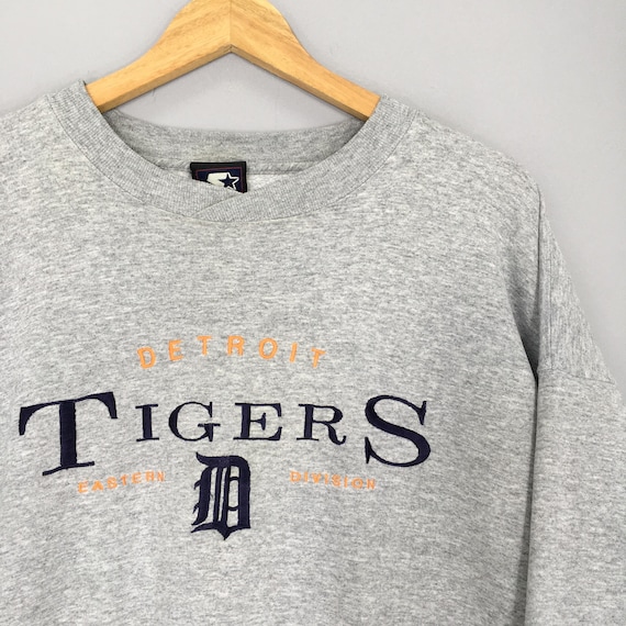 Vintage 90s Detroit Tigers MLB Sweatshirt Xxlarge Detroit Tigers