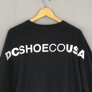Vintage DC Shoe USA svart tröja XLarge DC Shoe x Mickey Mouse Skateboard-logotyp tröja DC Shoe Skateboarding Streetwear Crewneck storlek XL bild 8