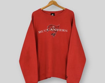 Vintage 90s Tampa Bay Buccaneers NFL Sweatshirt Large Starter Buccaneers Football Embroidery Sweater Buccaneers American Football Crewneck L