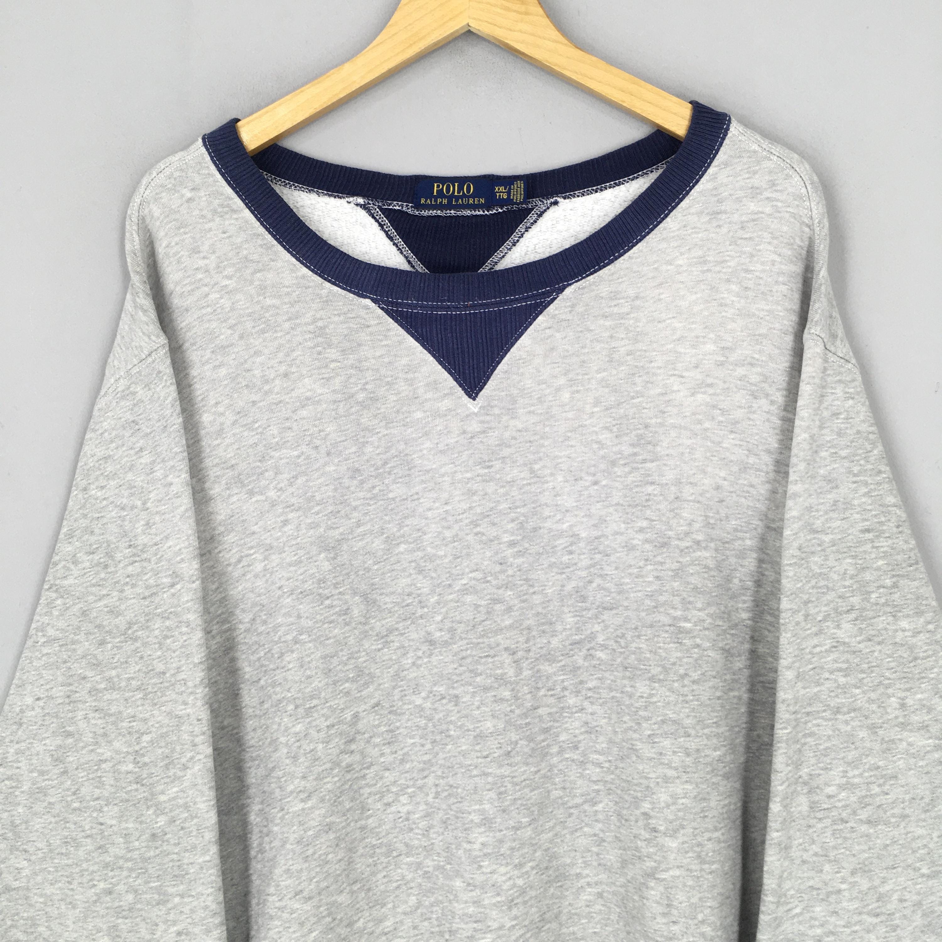 希少90s Polo by Ralph Lauren ウールジャケット グレー Vintage 90's Polo Ralph Lauren Cotton Sweater – CobbleStore Vintage