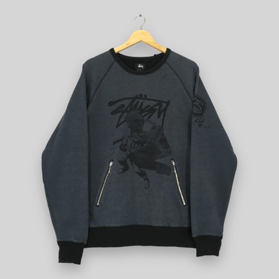 Stussy X Kostas Seremetis the Machine Sweatshirt Large Vintage