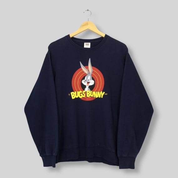 Vintage Bugs Bunny Warner Bros Sweatshirt Large Bugs Bunny