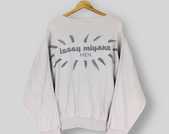 Vintage 90s Zucca Issey Miyake Black Cotton Sweatshirt