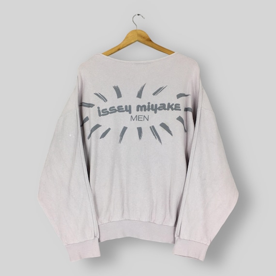 Vintage 90s Issey Miyake Men Sweatshirt Large Issey Miyake Men