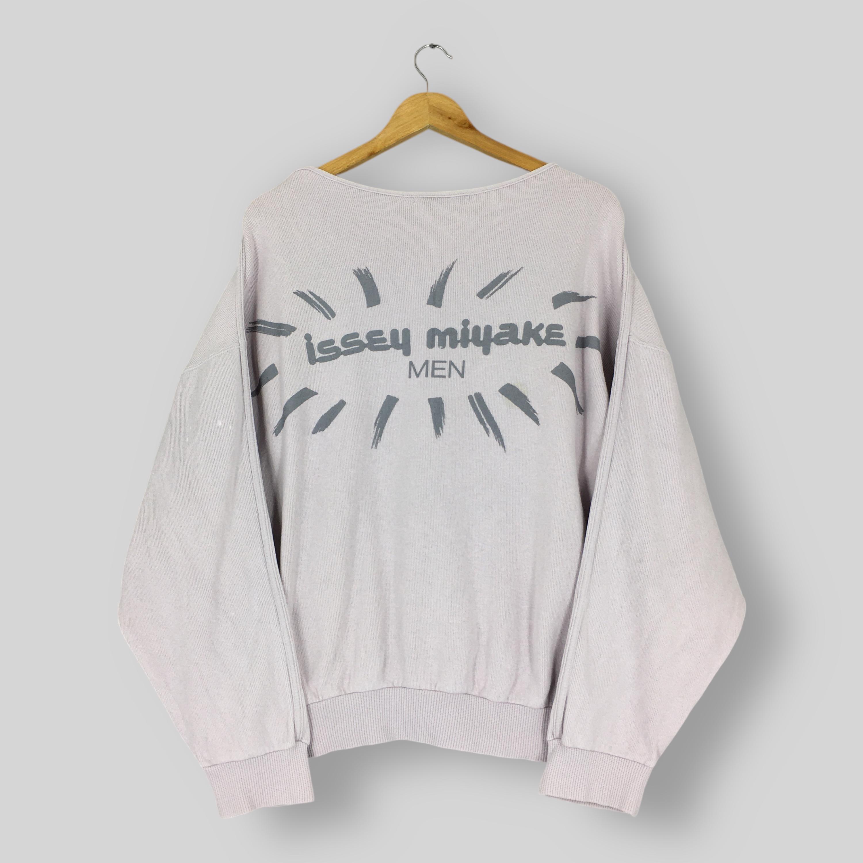 Vintage 90s Issey Miyake Men Sweatshirt Large Issey Miyake Men