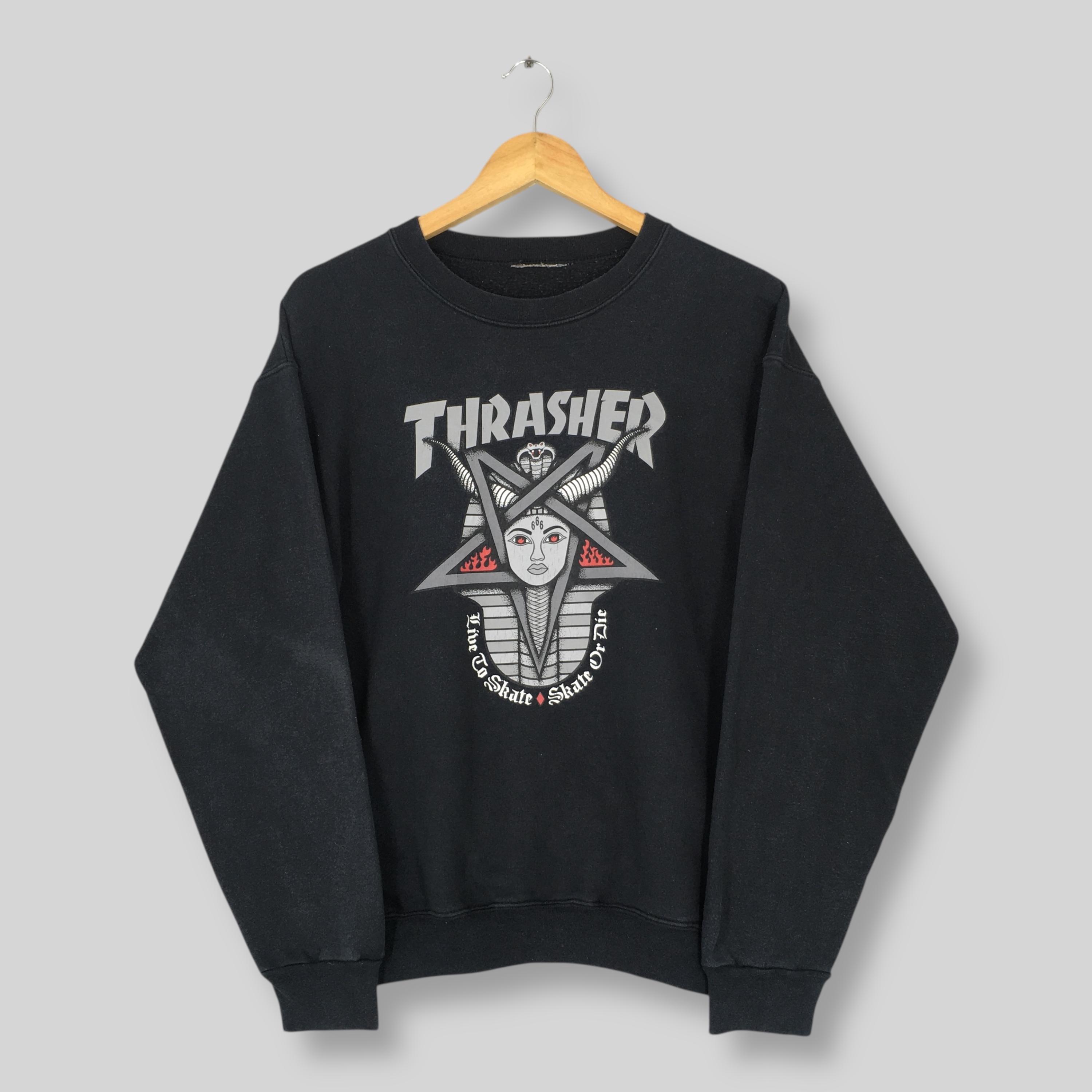 Vintage Thrasher Magazine Goddess Sweatshirt Small Thrasher