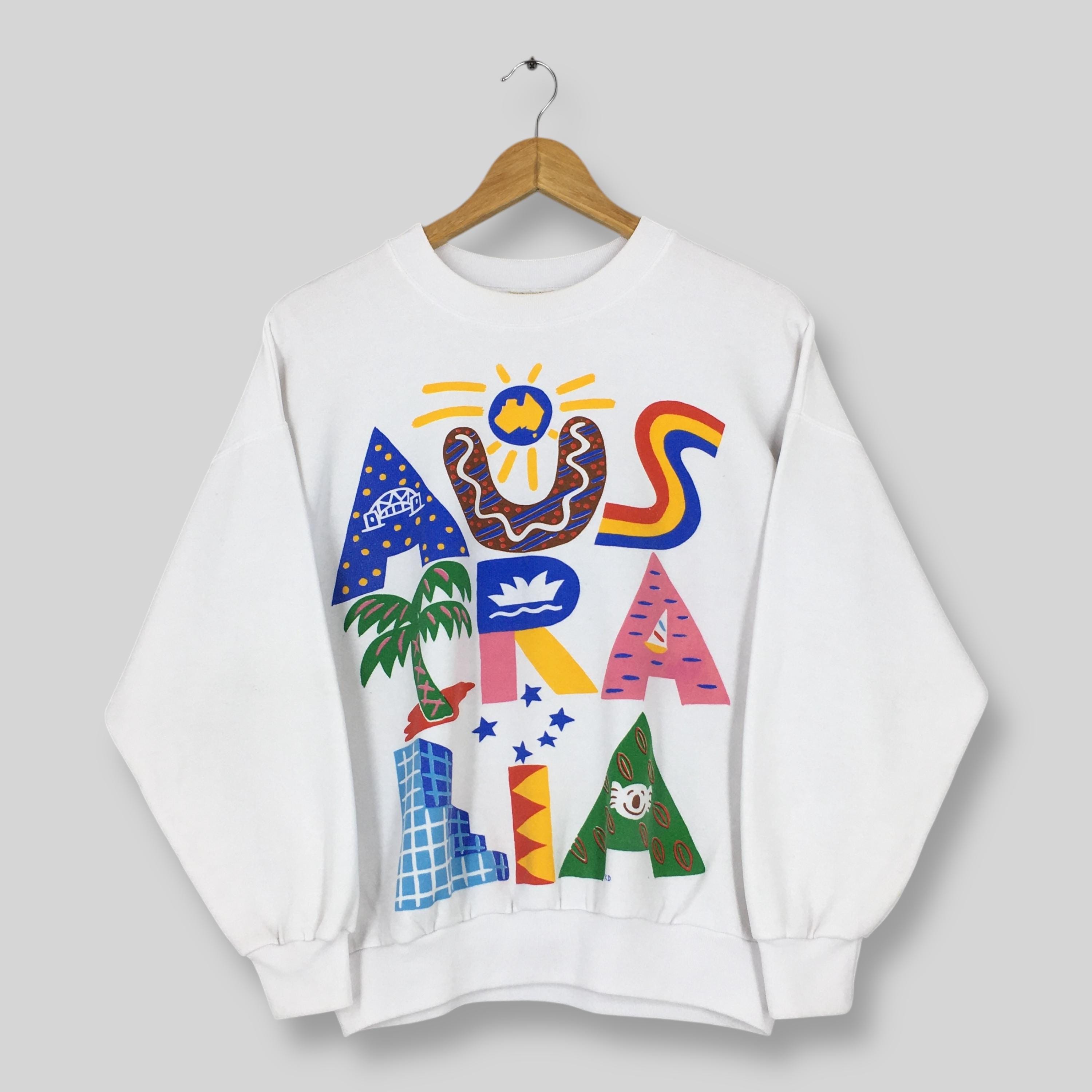 Vintage 90s Ken Done Australia Sweatshirt Small Ken Done Australia