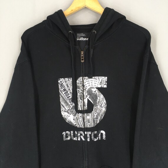 Vintage Y2K Burton Snowboard Hoodie Sweatshirt Xxlarge Burton