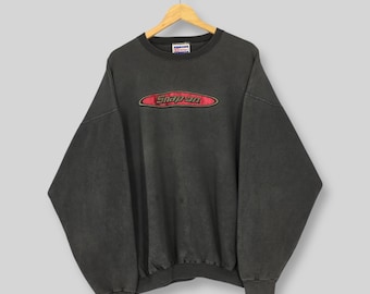 Vintage Y2K Snap On Racing Sweatshirt XLarge Snap On Embroidery Spell Out Logo Jumper Snap On Tools Crewneck Snap On Racing Boxy Sweater XL