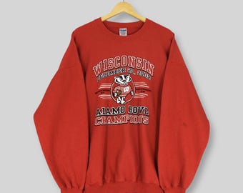 Sweat à Capuche Victoria's Secret Wisconsin - Taille XS Rouge, Col V, Neuf Avec étiquettes