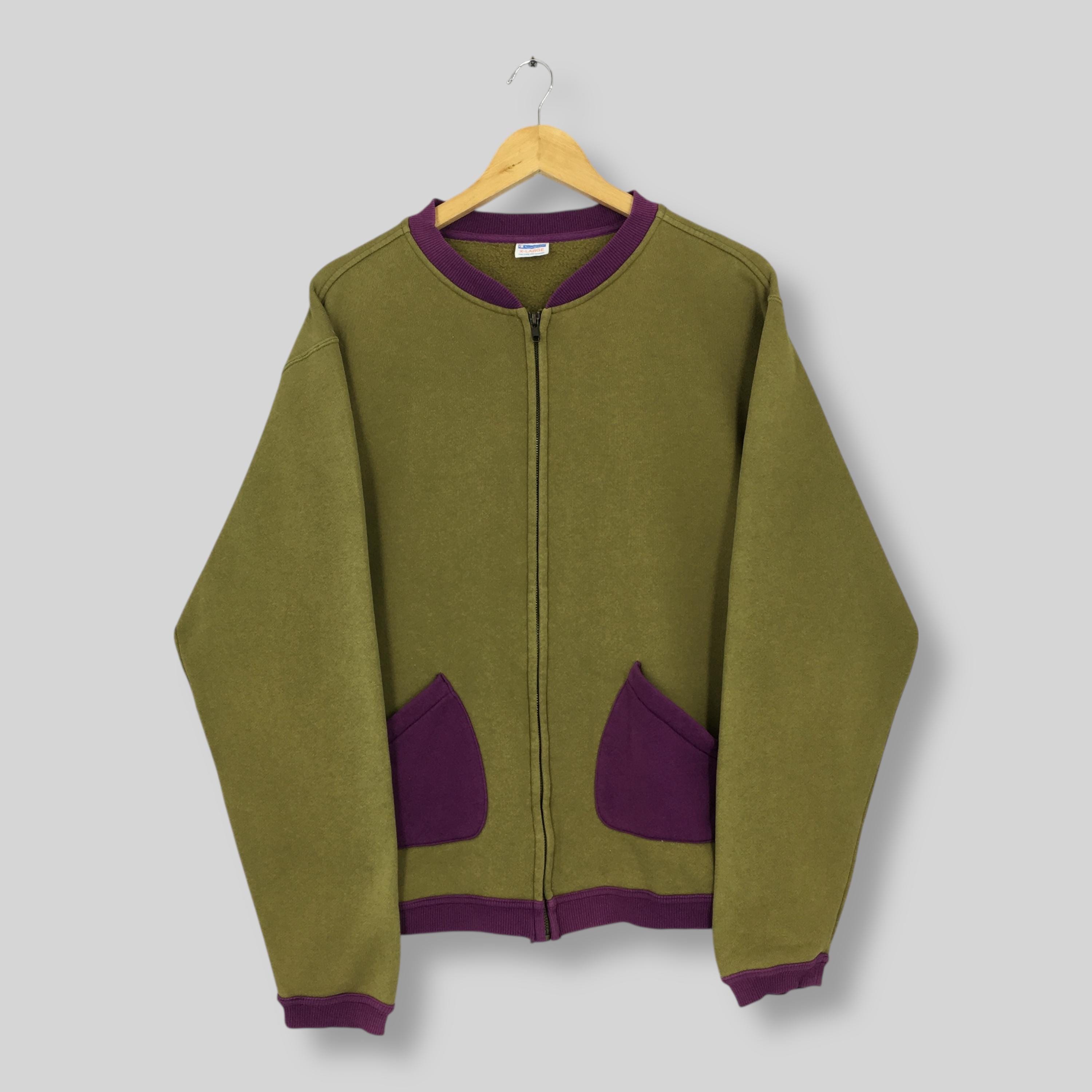 Vintage 90s Champion Sportswear Zipper Sweater Women Xlarge