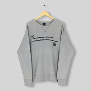 Vintage Peyton Place For Men PPFM Japan Sweatshirt Medium Peyton Place For Men Spell Out Crewneck Peyton Place PPFM Japanese Sweater Size M