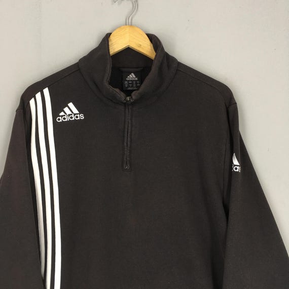 Vintage Adidas Equipment Half Zipper Sweatshirt Xlarge Adidas