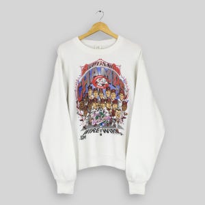 Vintage 90s Cincinnati Reds MLB Sweatshirt Large 19690 Cincinnati Reds World Series Champs Sweater Reds American Baseball Crewneck Size L
