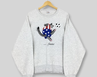 Vintage 90s B Kliban Cats White Sweatshirt Small B Kliban Cats