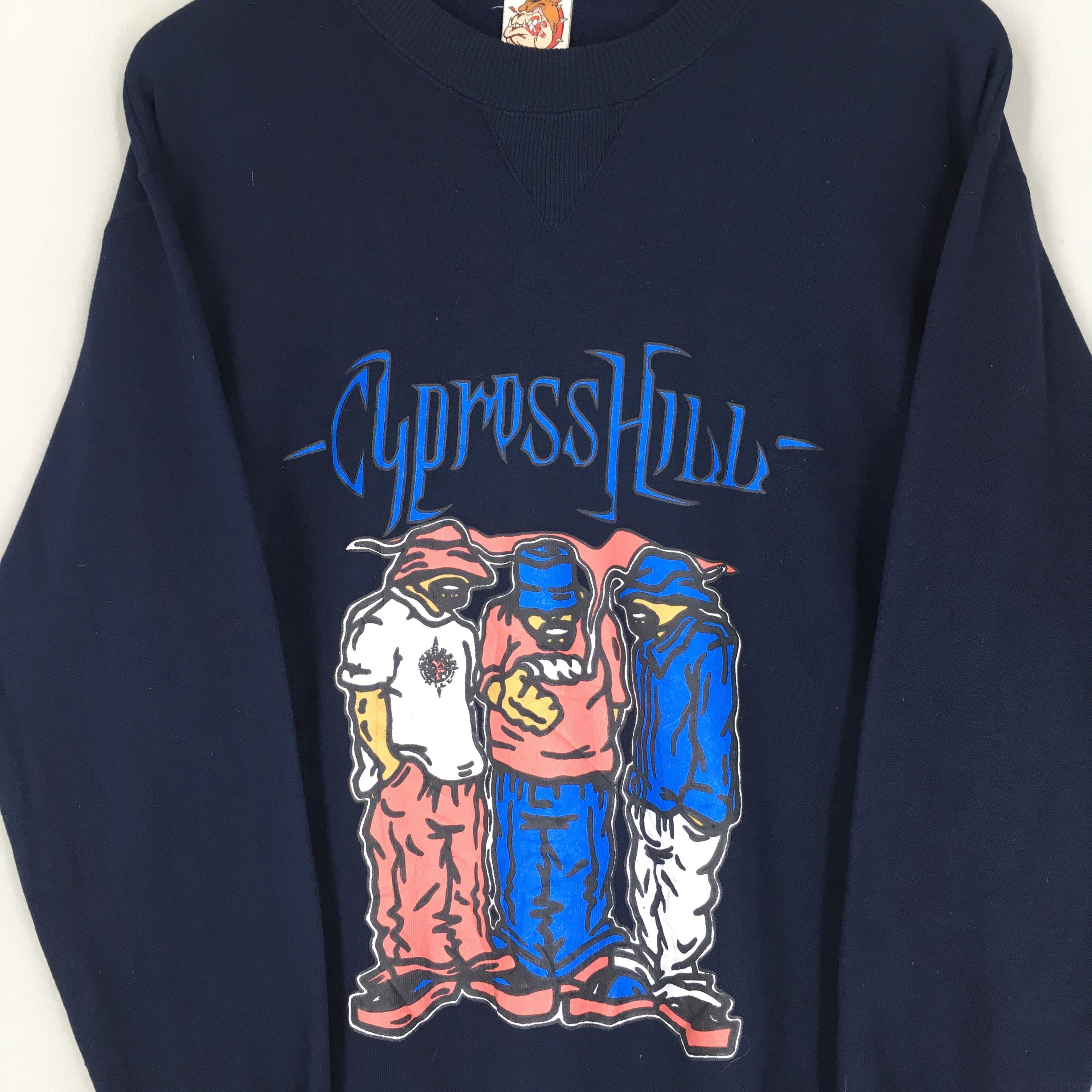 Vintage 90s Cypress Hill Rappers Sweatshirt Large Cypress Hill Hip