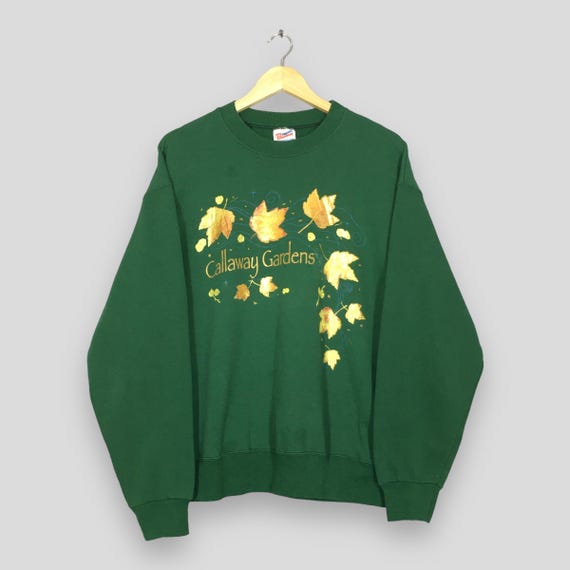 Vintage 90s Callaway Resort Gardens Sweatshirt Large Callaway