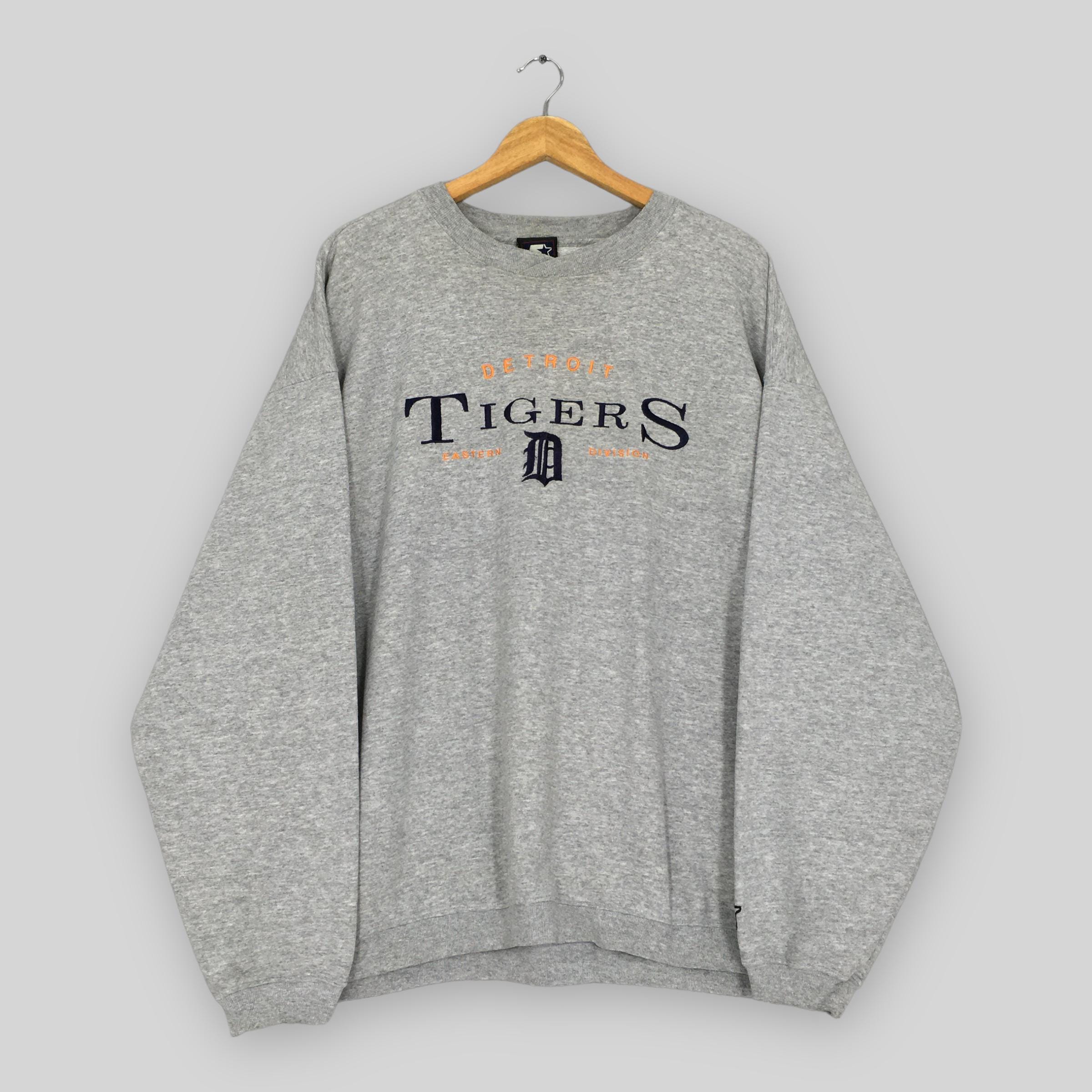 値段交渉⭕️ 古着 90'S Starter MLB DETROIT TIGERS Vintage 90'S Logo 7 MLB Detroit Tigers sports print T-shirt Made
