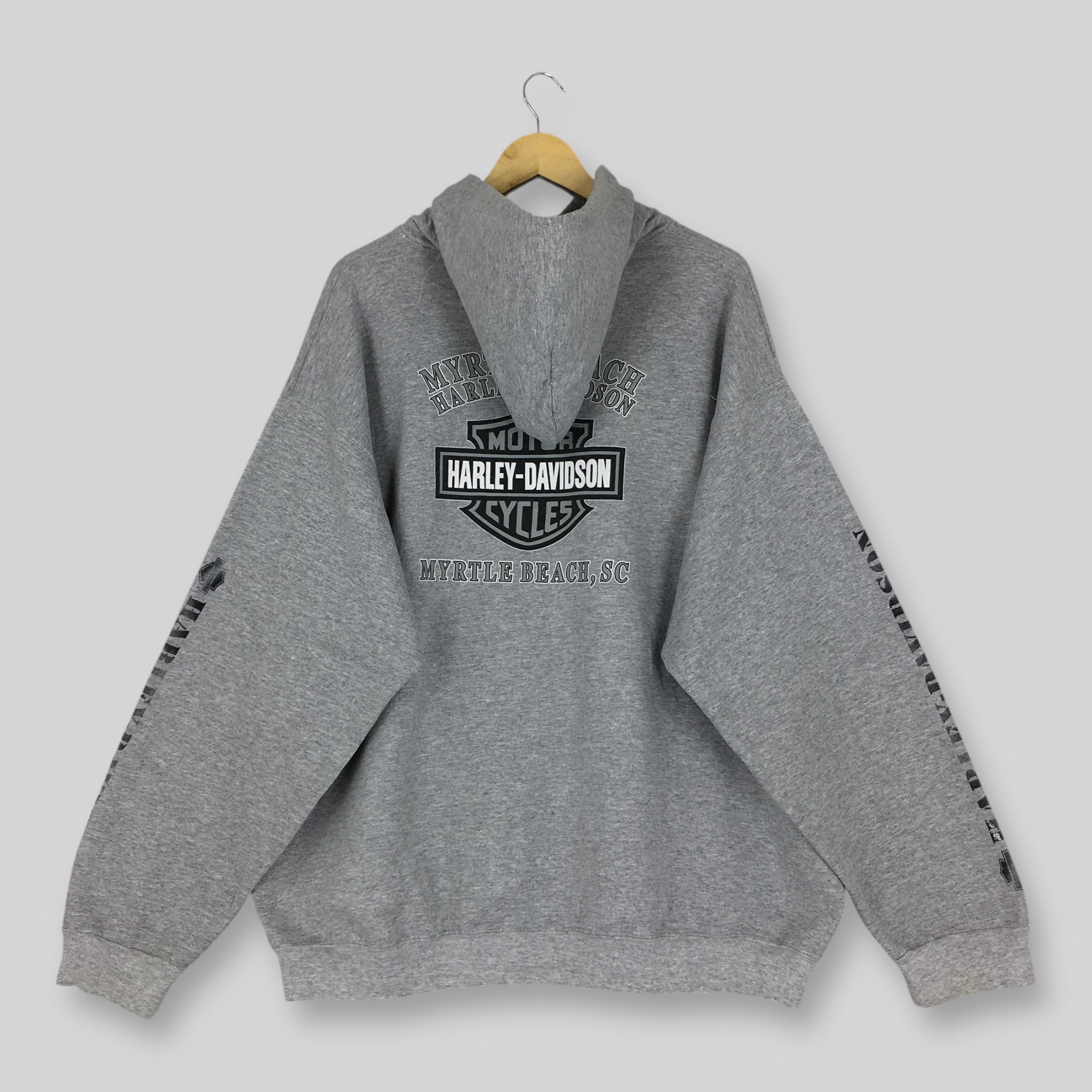 スウェット・トレーナー HUECLOSET Harley Davidson Grand 105 Sweatshirt SE440 Harley-Davidson Men's Crosscountry Staple Zip-Up Hoodie