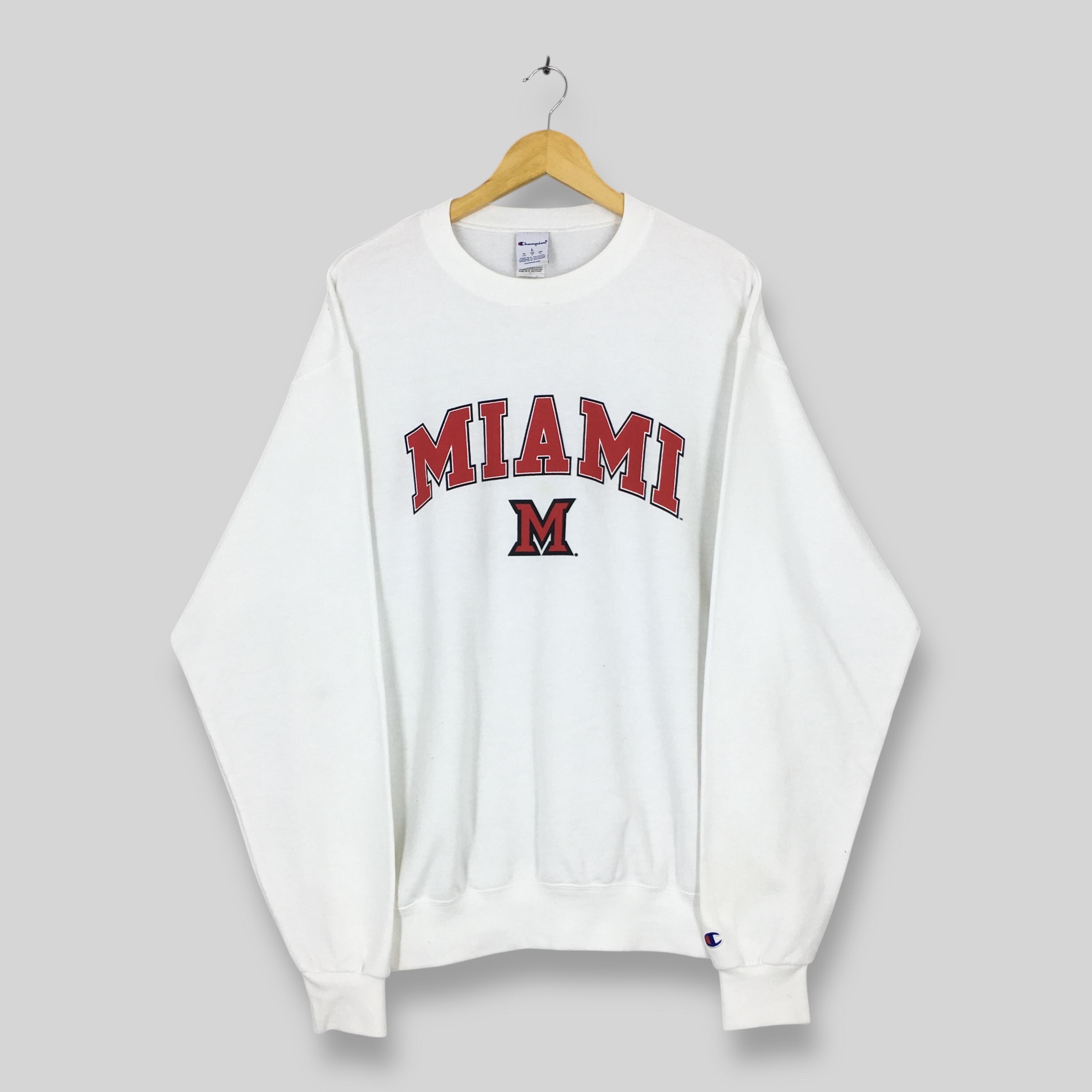 Vintage Champion Miami University Sweatshirt Large Champion Miami 