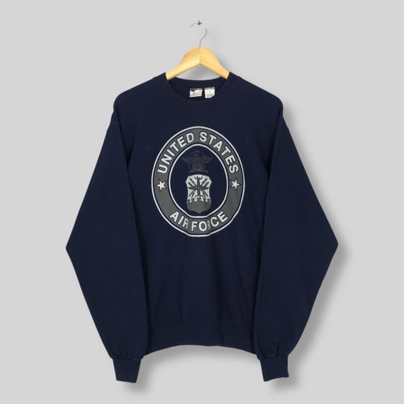 Vintage 90s United States Air Force Sweatshirt Medium USAF Air