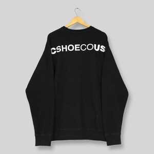 Vintage DC Shoe USA svart tröja XLarge DC Shoe x Mickey Mouse Skateboard-logotyp tröja DC Shoe Skateboarding Streetwear Crewneck storlek XL bild 7