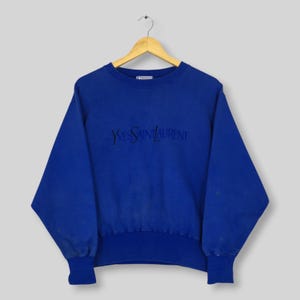 Yves Saint Laurent Sweatshirt - Etsy