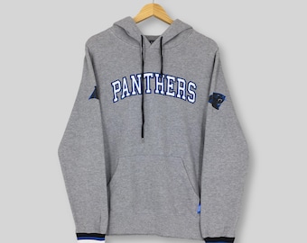 Vintage Carolina Panthers NFL Hoodie Sweatshirt Medium Panthers