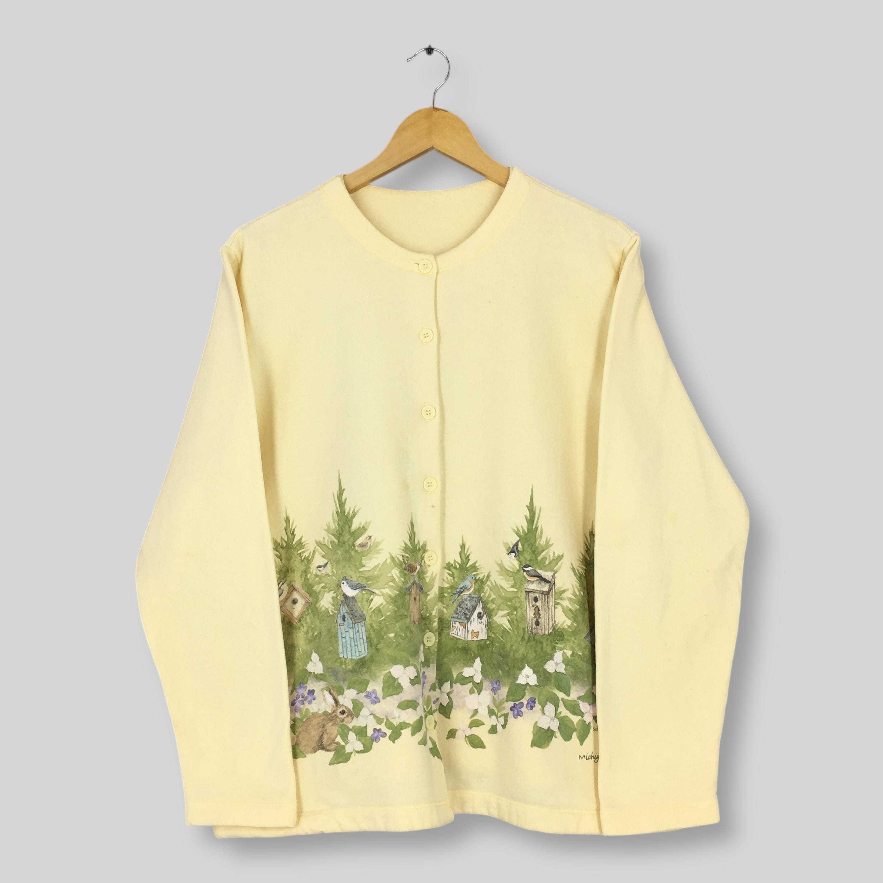 トップス Artisuns SUNSCHEIN DESIGNS 90s USA sweat VTG 90s Women's Artisans Sunschein Designs Sweatshirt Winterscape