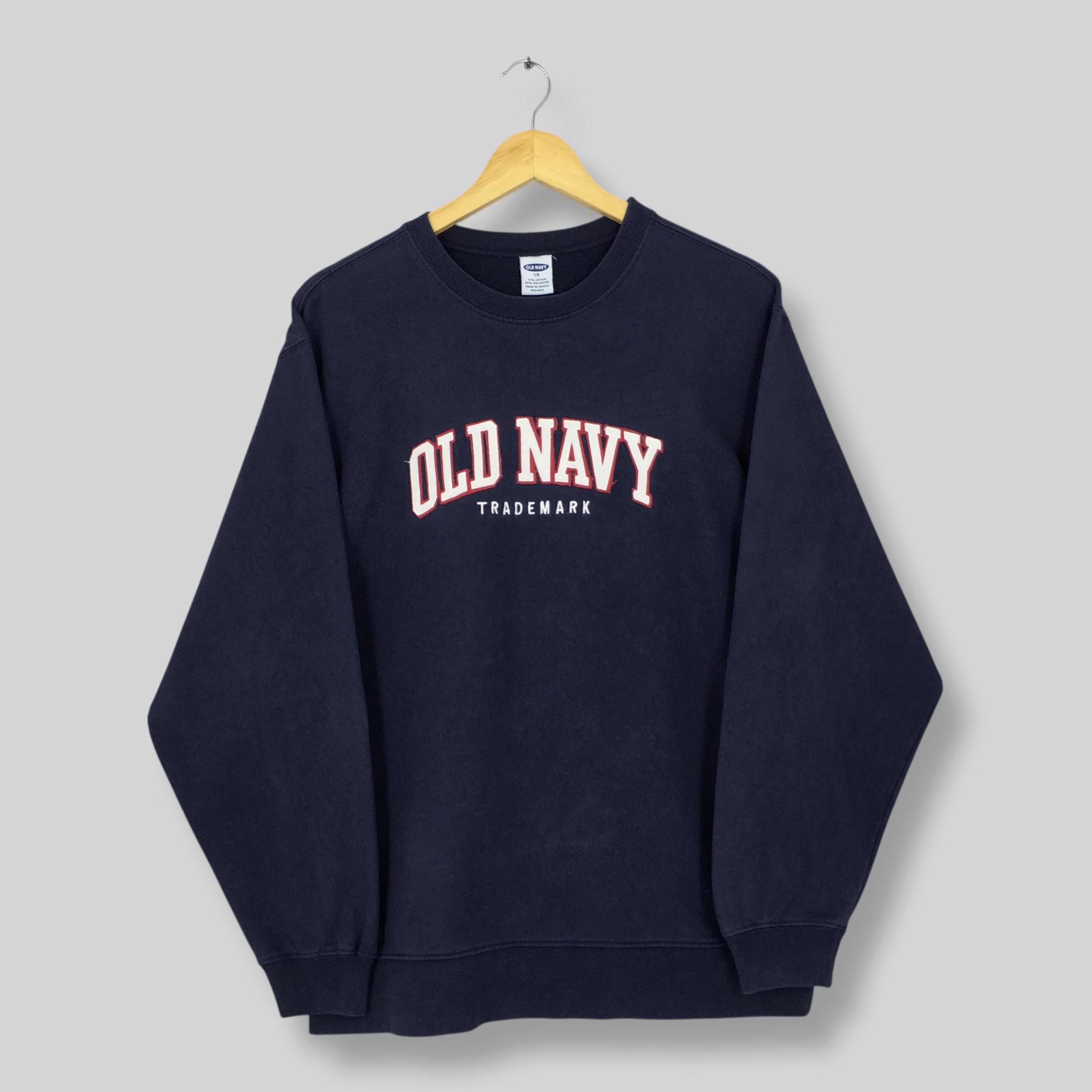 Vintage Y2K Old Navy Trademark Sweatshirt Medium Old Navy 