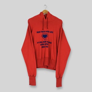 Vintage Super Lovers London Tokyo Hoodie Sweatshirt Large Super Lovers World Tour Sweater Super Lovers Jumper Lover Rock Japan Hoodie Size L