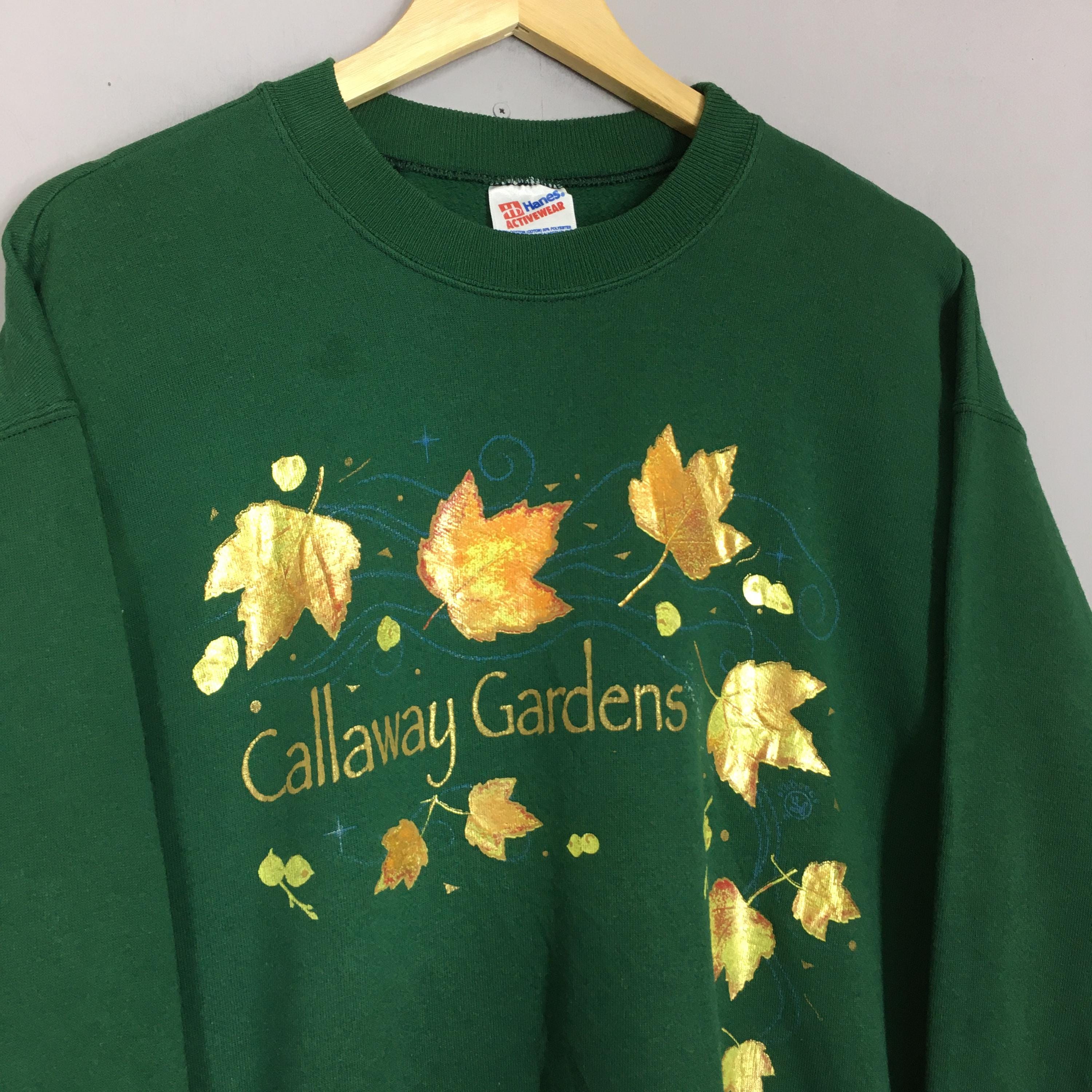 Vintage 90s Callaway Resort Gardens Sweatshirt Large Callaway
