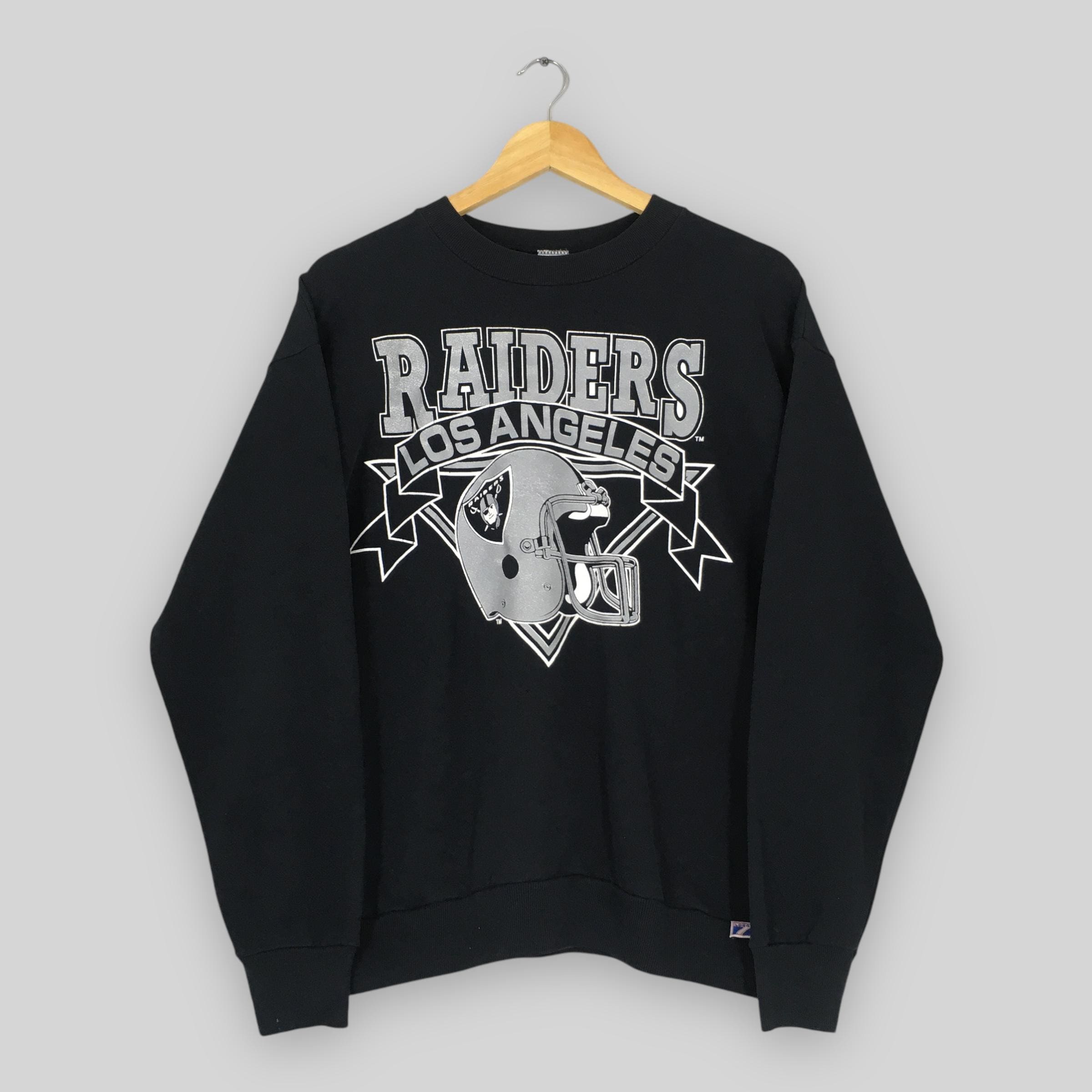 Vintage 90s Los Angeles Raiders NFL Sweatshirt Large Los Angeles