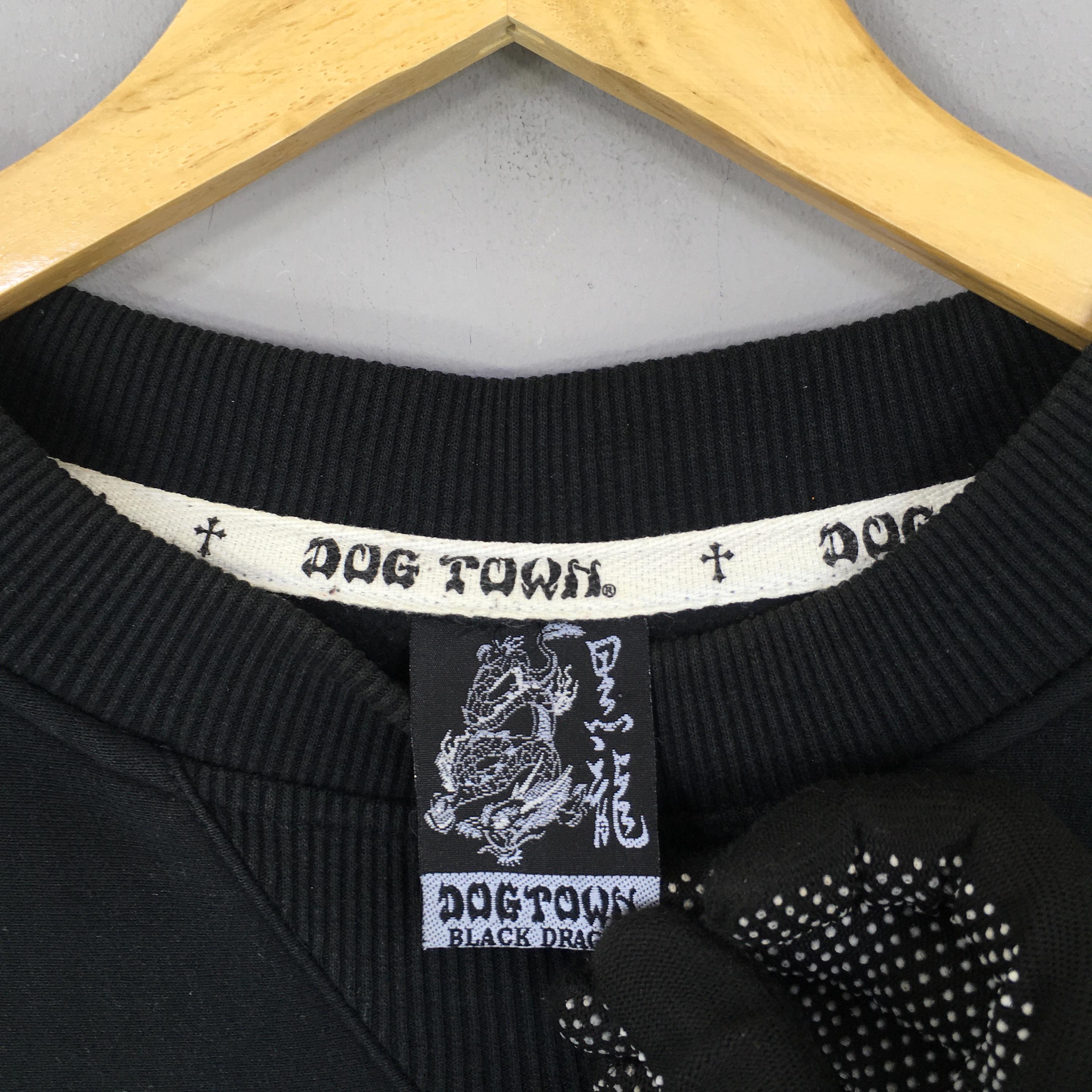 Vintage 90s Dog Town Black Dragon Sweatshirt Xlarge Dogtown Black