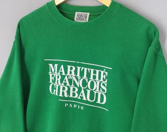 Vintage Marithe Francois Girbaud Paris Sweatshirt Medium Marithé