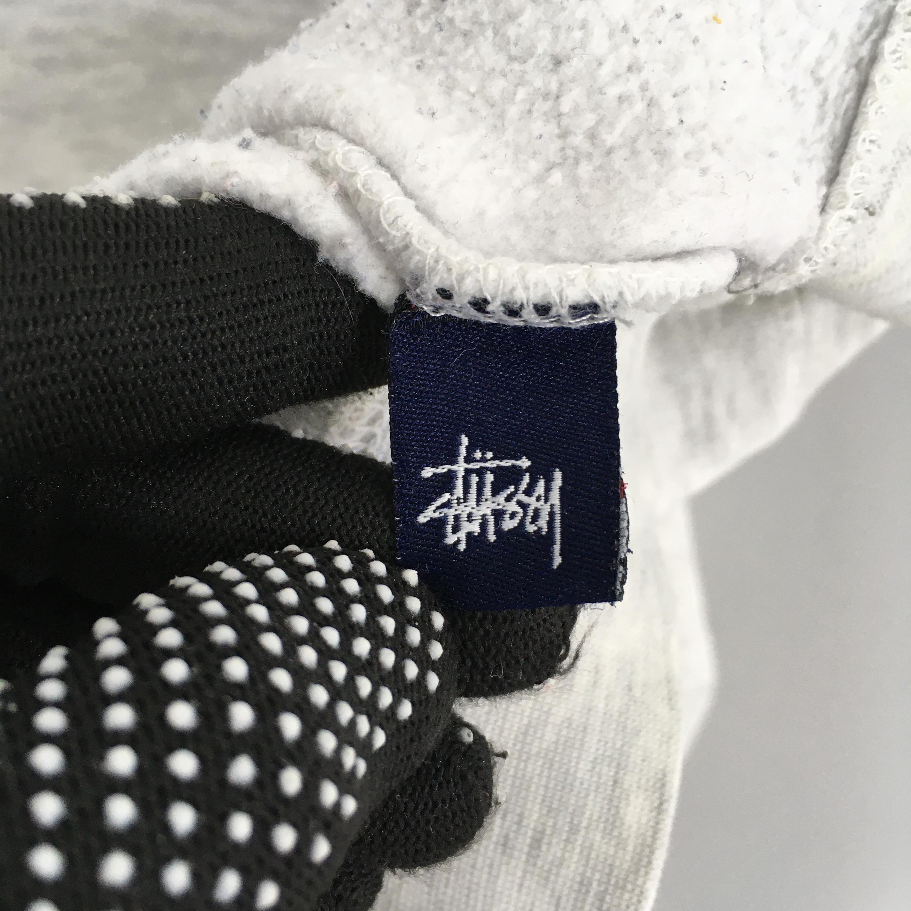 希少 ヴィンテージ ステューシー STUCCI グレー スウェットシャツ 