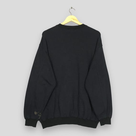 Vintage Kenzo Golf Black Sweatshirt Large Kenzo Golf Embroidered