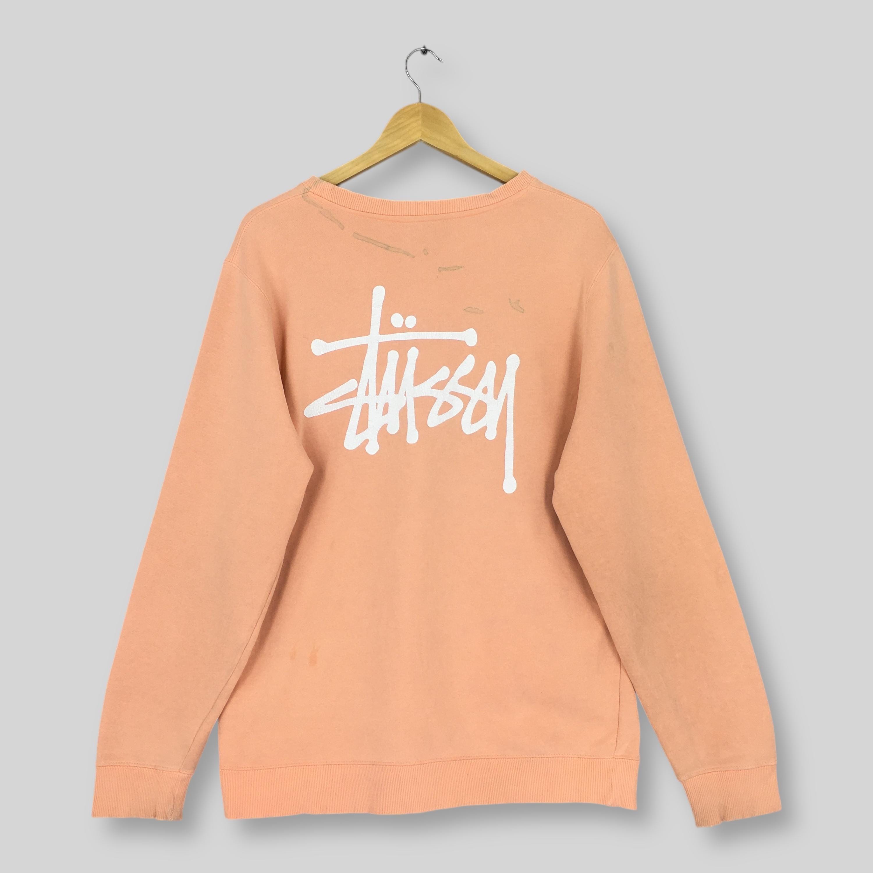 希少・80s】Stüssy ステューシー ヴィンテージスウェットマスタードカラー Vintage Distressed Stussy International Sweatshirt Medium Stussy