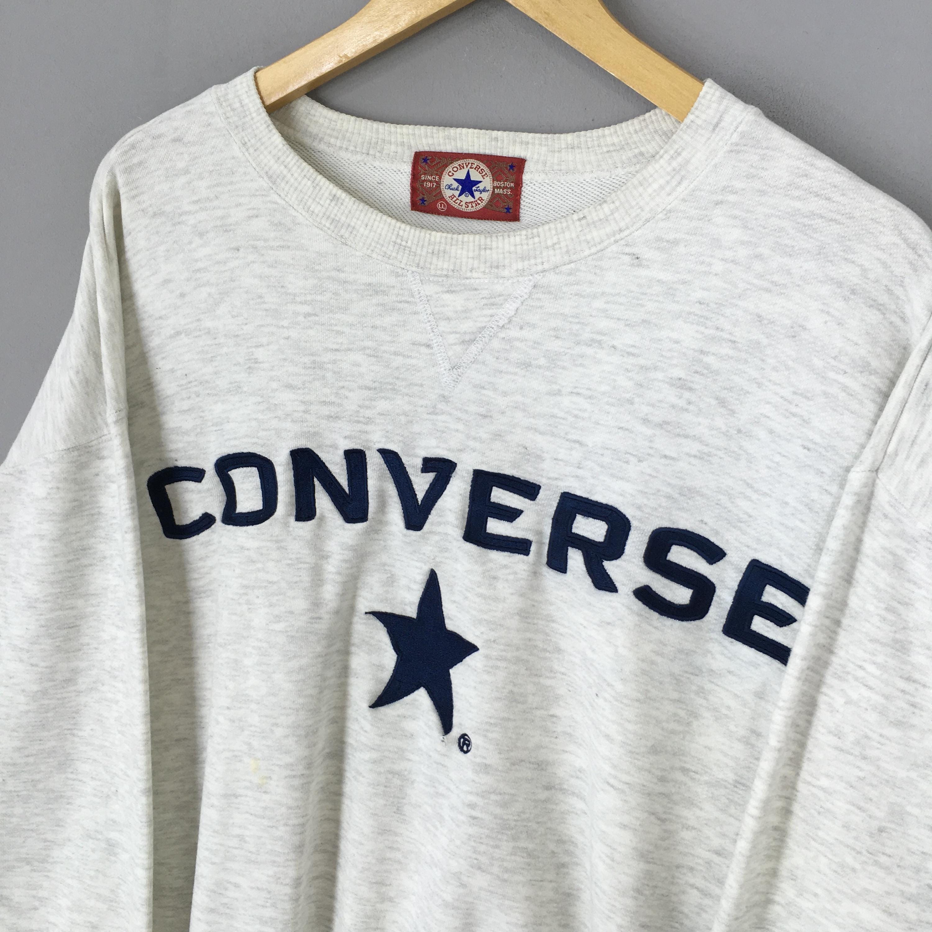 Vintage Converse All Star Boxy Sweatshirt Large Converse All Star 