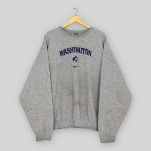 University of Washington Nike Sweatshirt - Etsy
