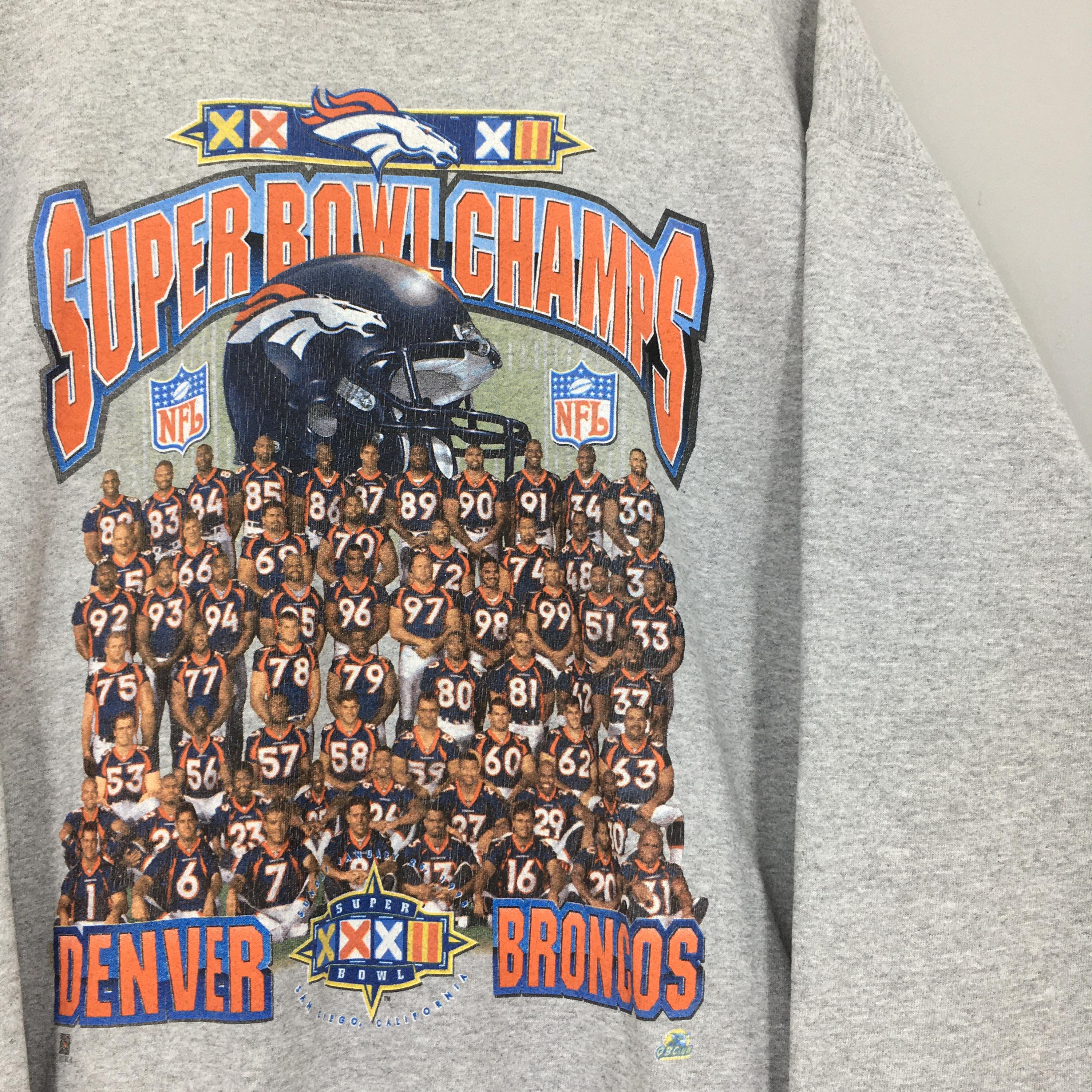 ヴィンテージ 90年代 デンバー ブロンコス NFL スウェットシャツ XL 