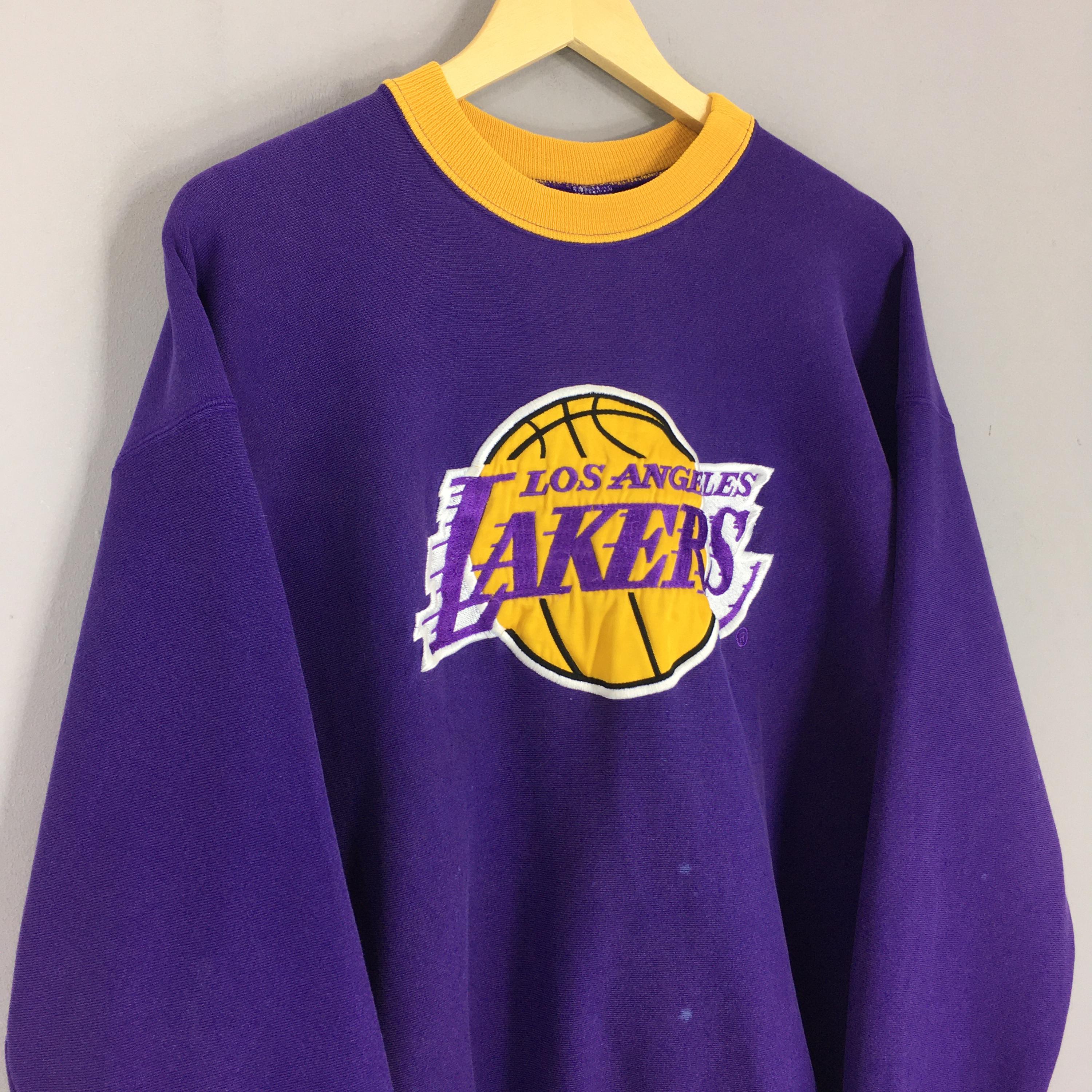 希少 ヴィンテージ ロサンゼルス レイカーズ NBA スウェットシャツ