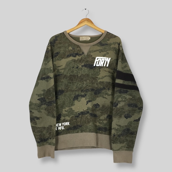 Avirex, Vintage Avirex US Armed Forces Sweatshirt XLarge Avires Ltd Usa Usafa Camouflage Sweater Us Army Air Force Jumper Usaf Avirex Crewneck XL