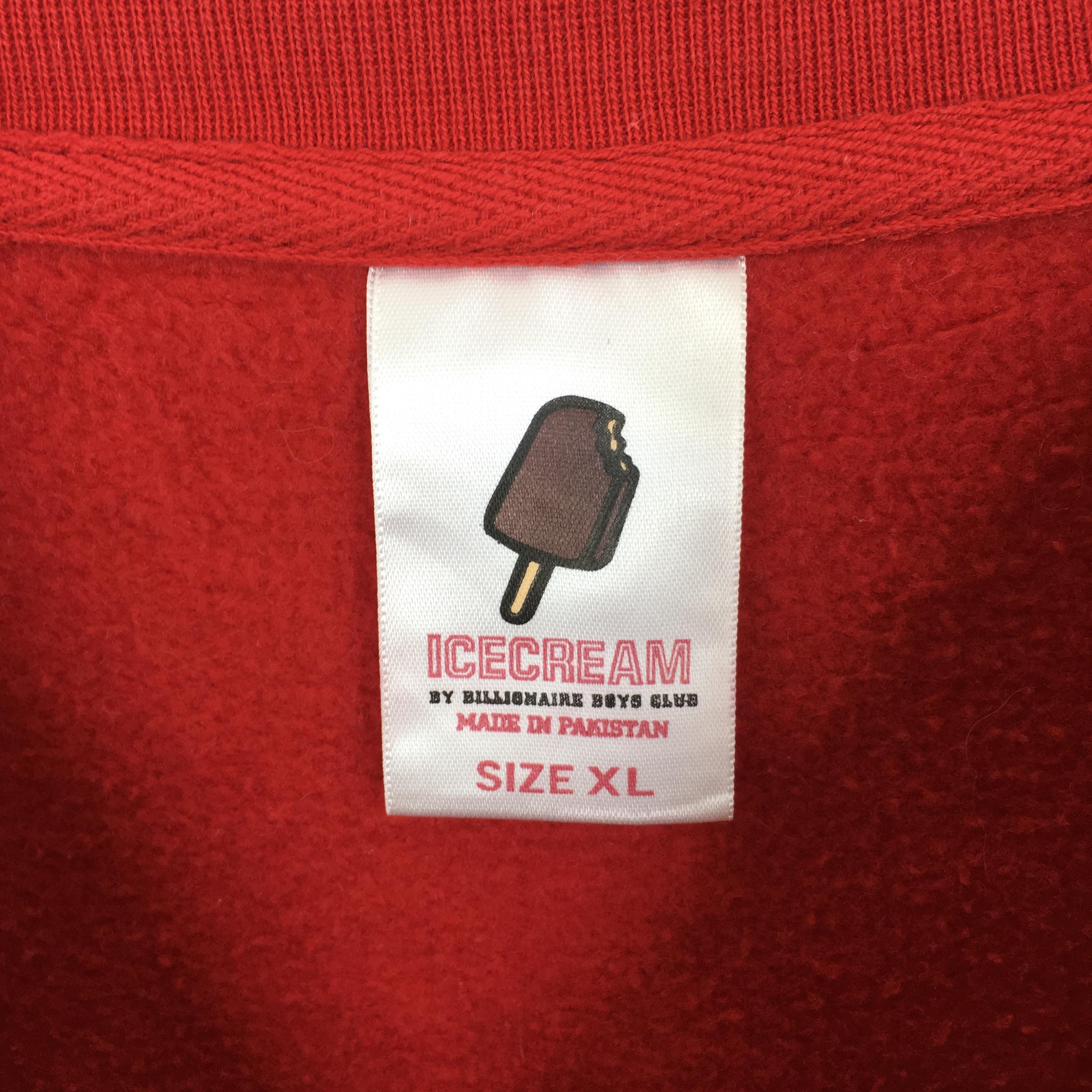 ミュージシャン XL icecream by BILLIONAIREBOYS CLUB Ice Cream by Billionaire Boys Club Sweatshirt Xlarge Vintage