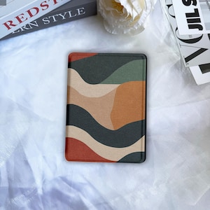 Retro Künstler-Muster Kindle Paperwhite Hülle: Softcover mit Handschlaufe